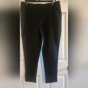 HI VIEW Black Ponte Leggings - 1X
